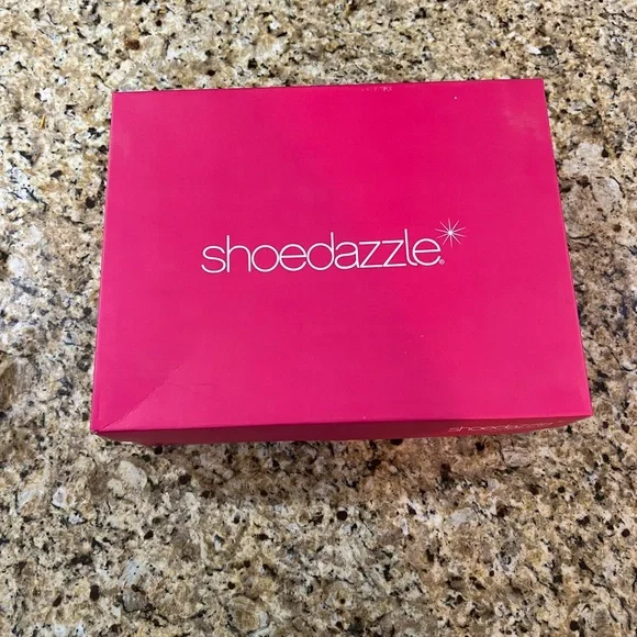 New - Natalia Strappy Block Heel in Teal and Pink - Picture 8 of 9